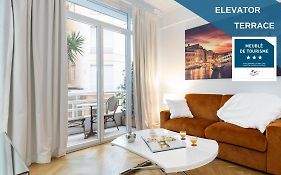 Promenade, 2Pieces Chic Et Clim Avec Terrasse